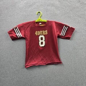 VINTAGE San Francisco 49ers Boy Jersey M Red Hutch‎ Steven Young 8 USA 80s